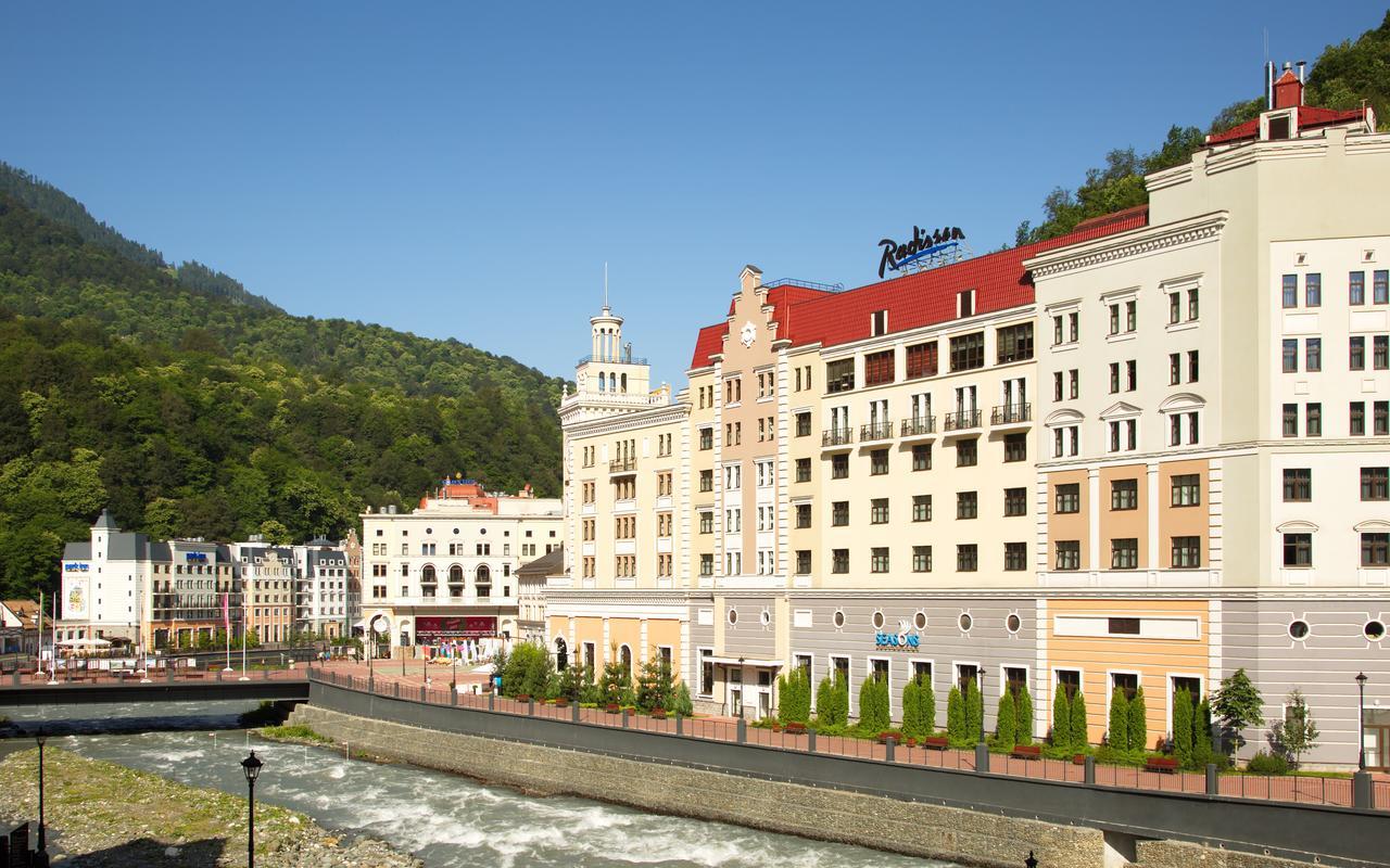 Radisson Rosa Khutor Hotel Esto-Sadok Exterior foto